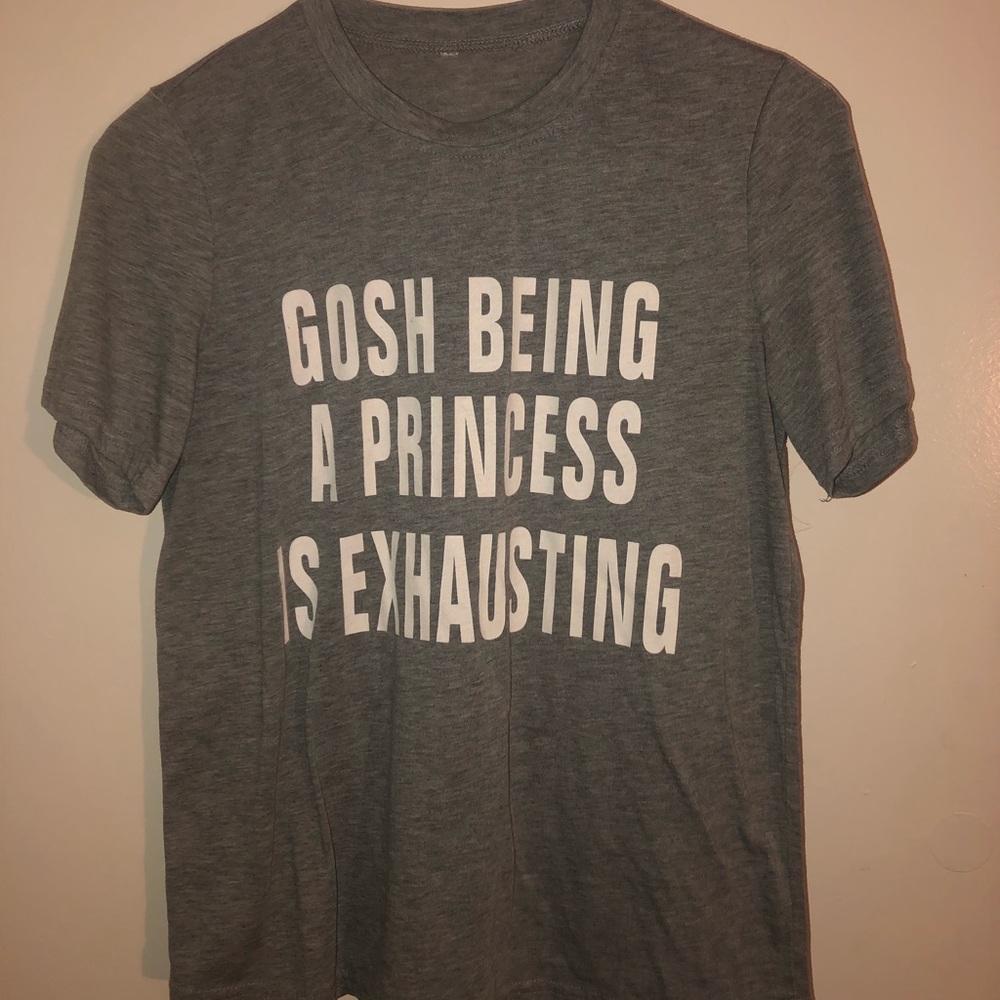 Grey Printed Tee